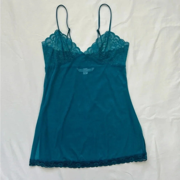 Vintage Y2K Victoria’s Secret Sheer Mini Slip Dress - Picture 2 of 7